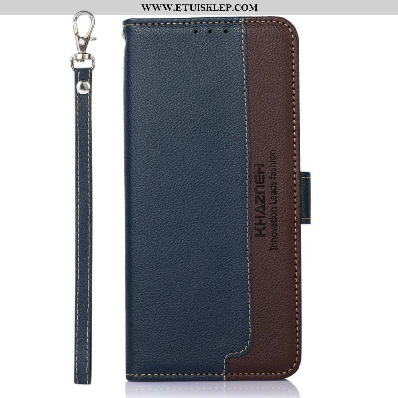 Etui Folio do Poco X5 5G Rfid Khazneh